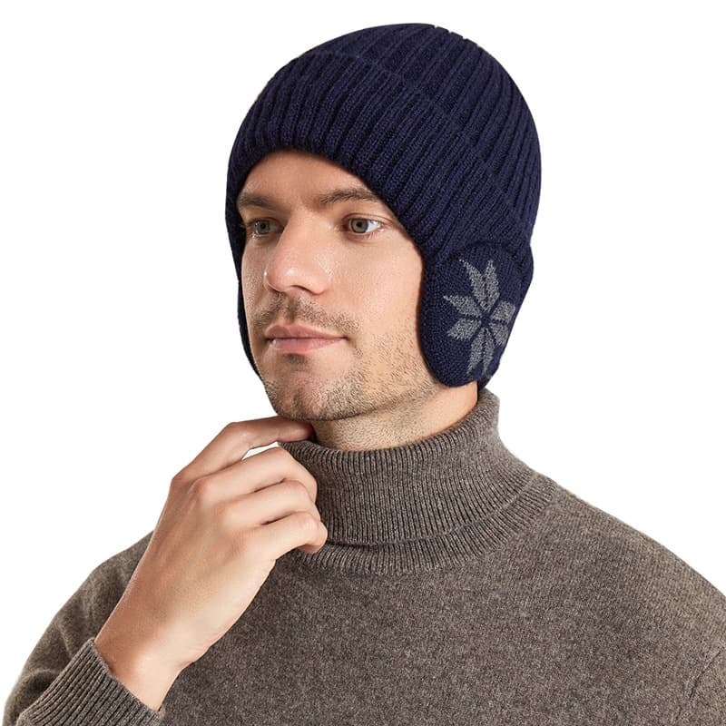 Fleece-Lined Thermal Beanie - alternate view